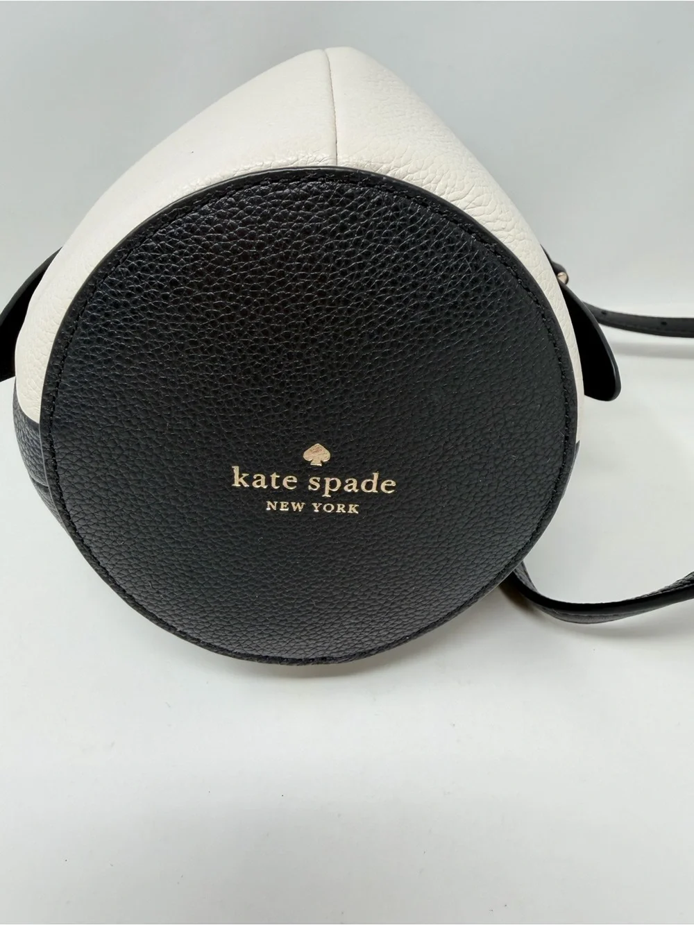 Kate Spade New York Morty Penguin Crossbody Bag Black White